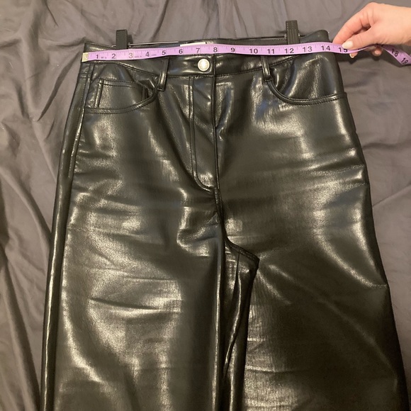 Wilfred Faux Leather Pants - Picture 2 of 4